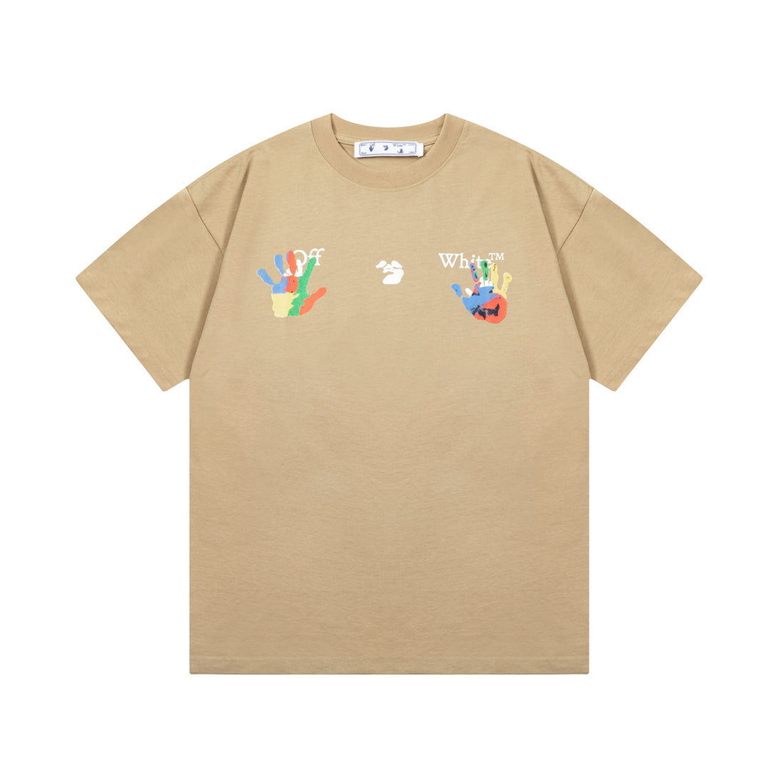 OFF Arrow Logo Cotton T-shirt#1002
