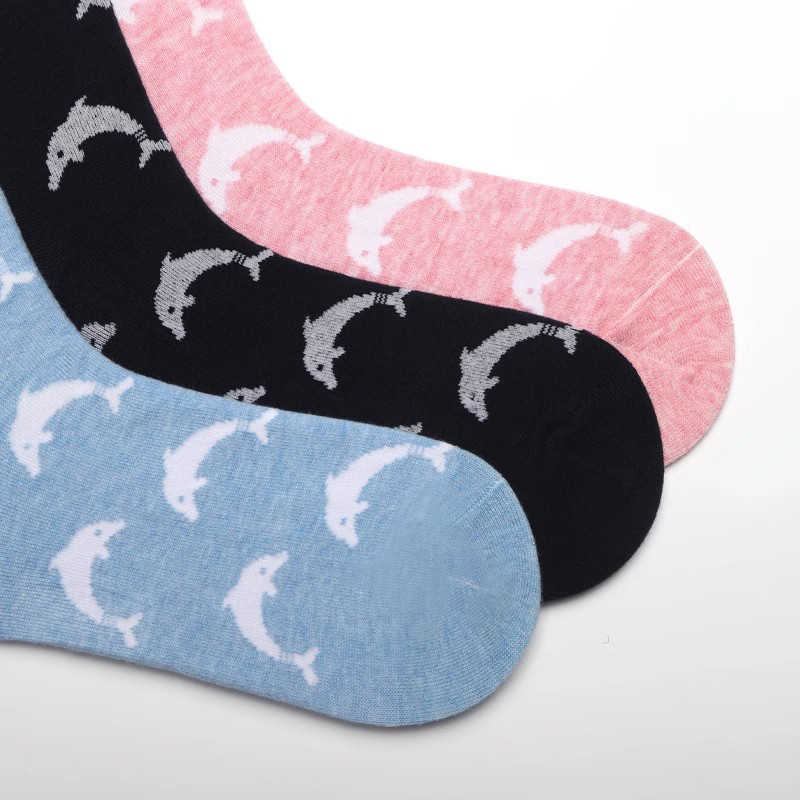 Dolphin cotton socks