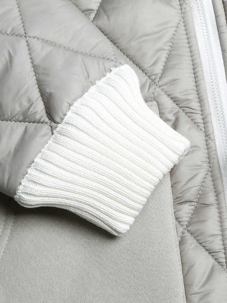 Hooded cotton jacket