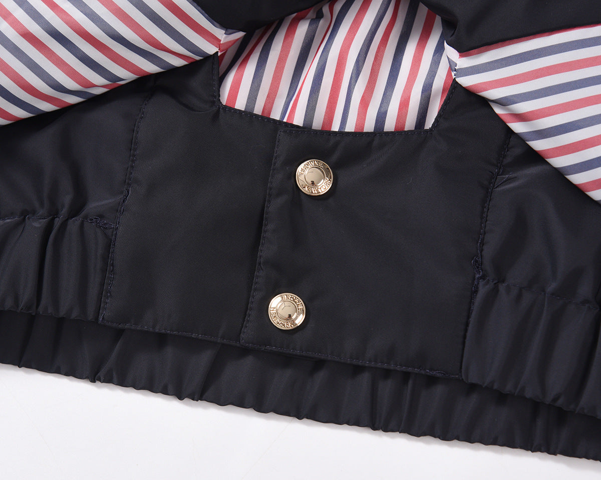 Short down jacket