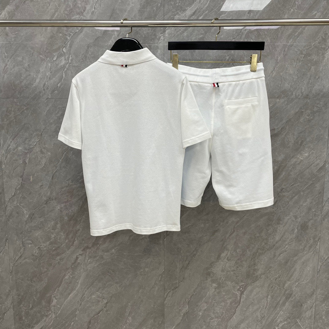 Colorblock Polo Shirt