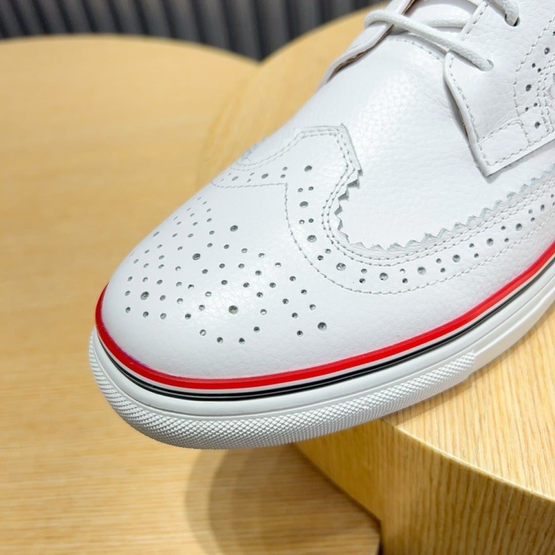 Top Leather Sneakers