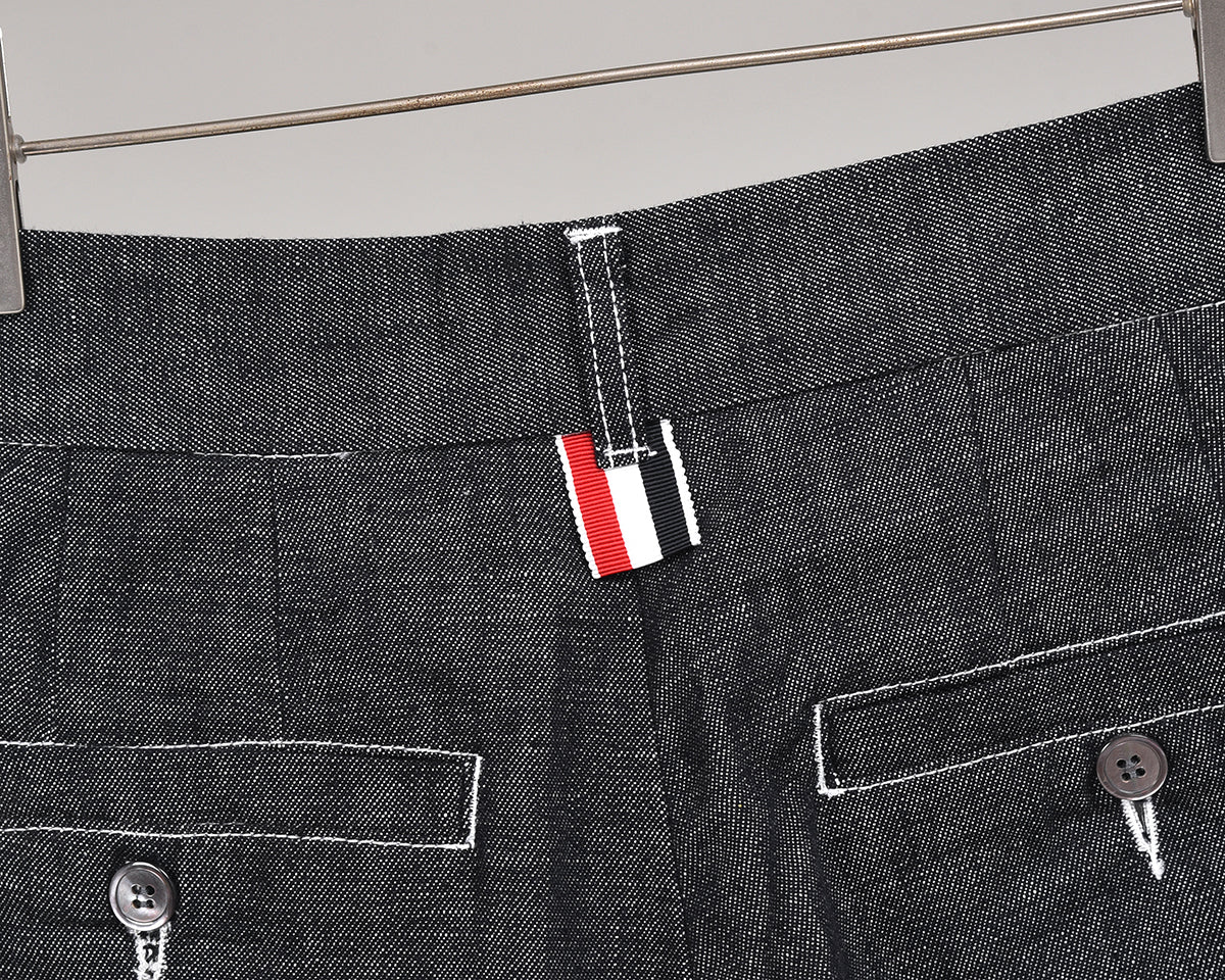 straight jeans