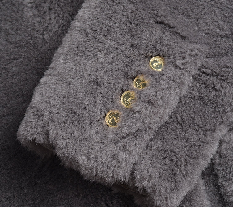 Sheep wool coat