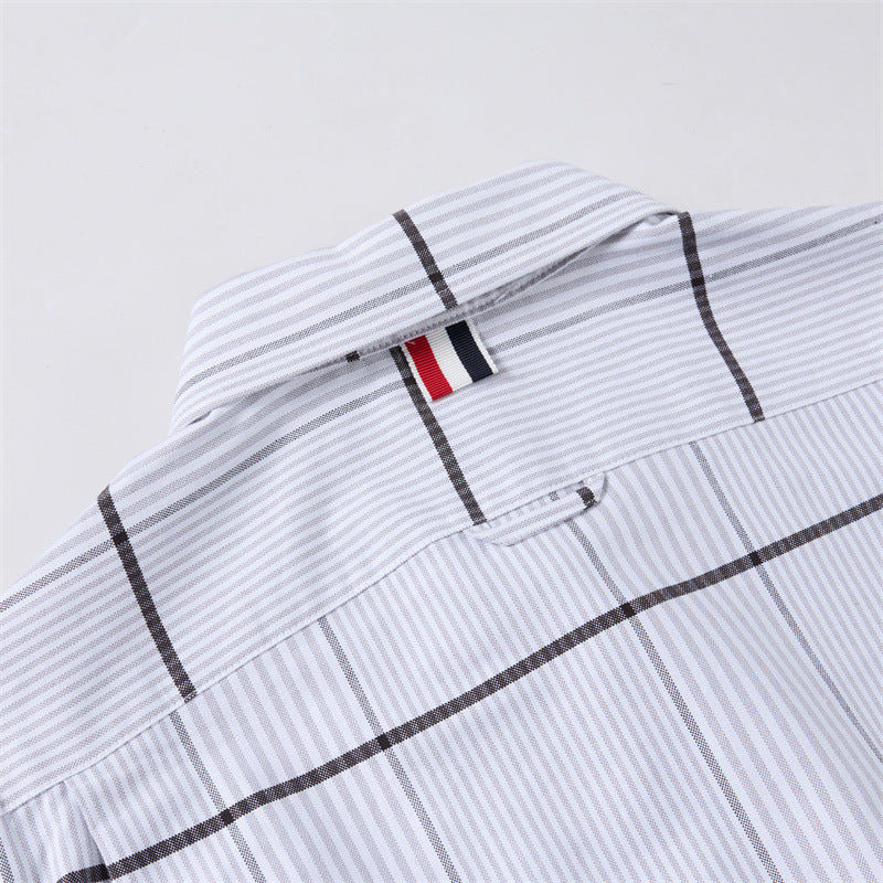Striped business shirt