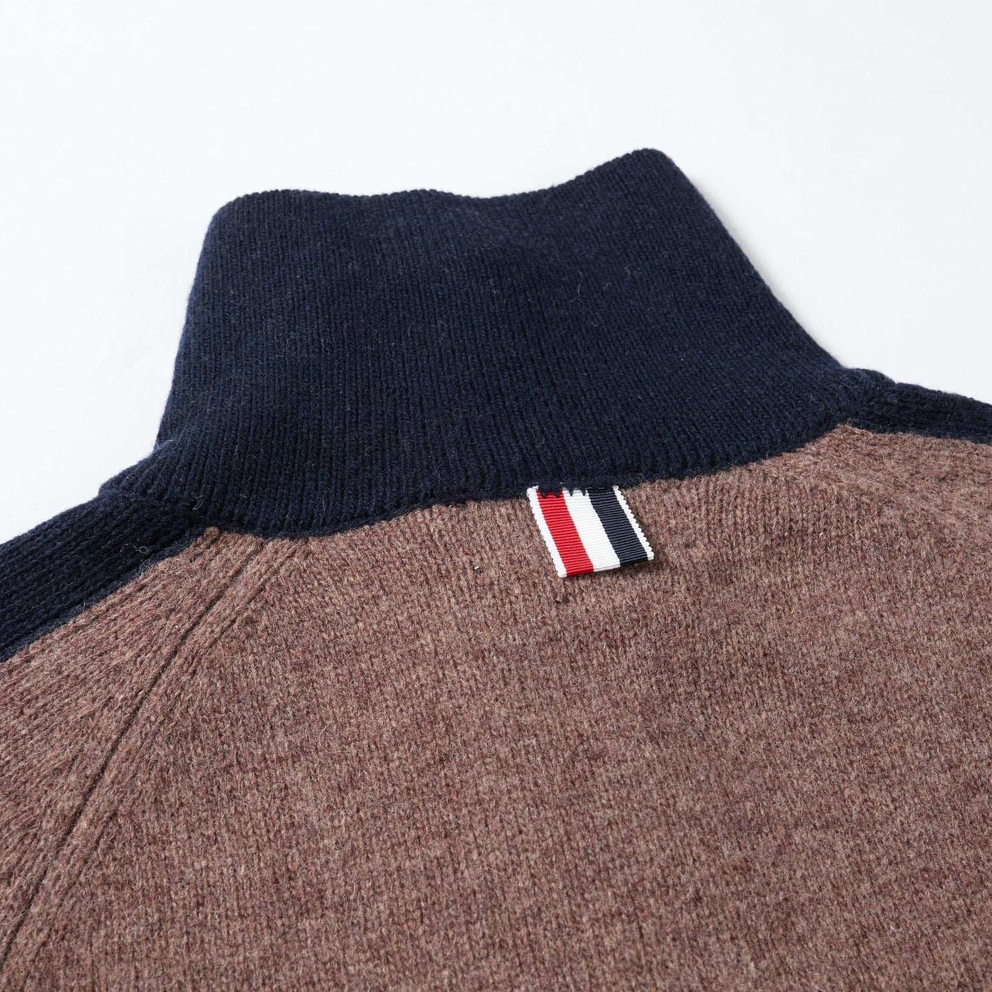 Polo neck sweater