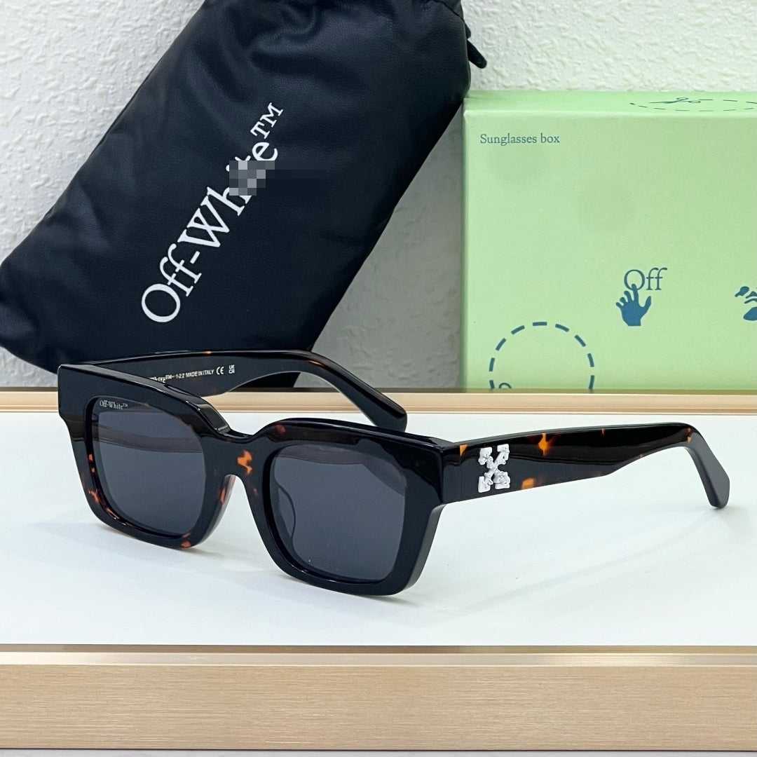 OFF Arrow logo sunglasses#008-1