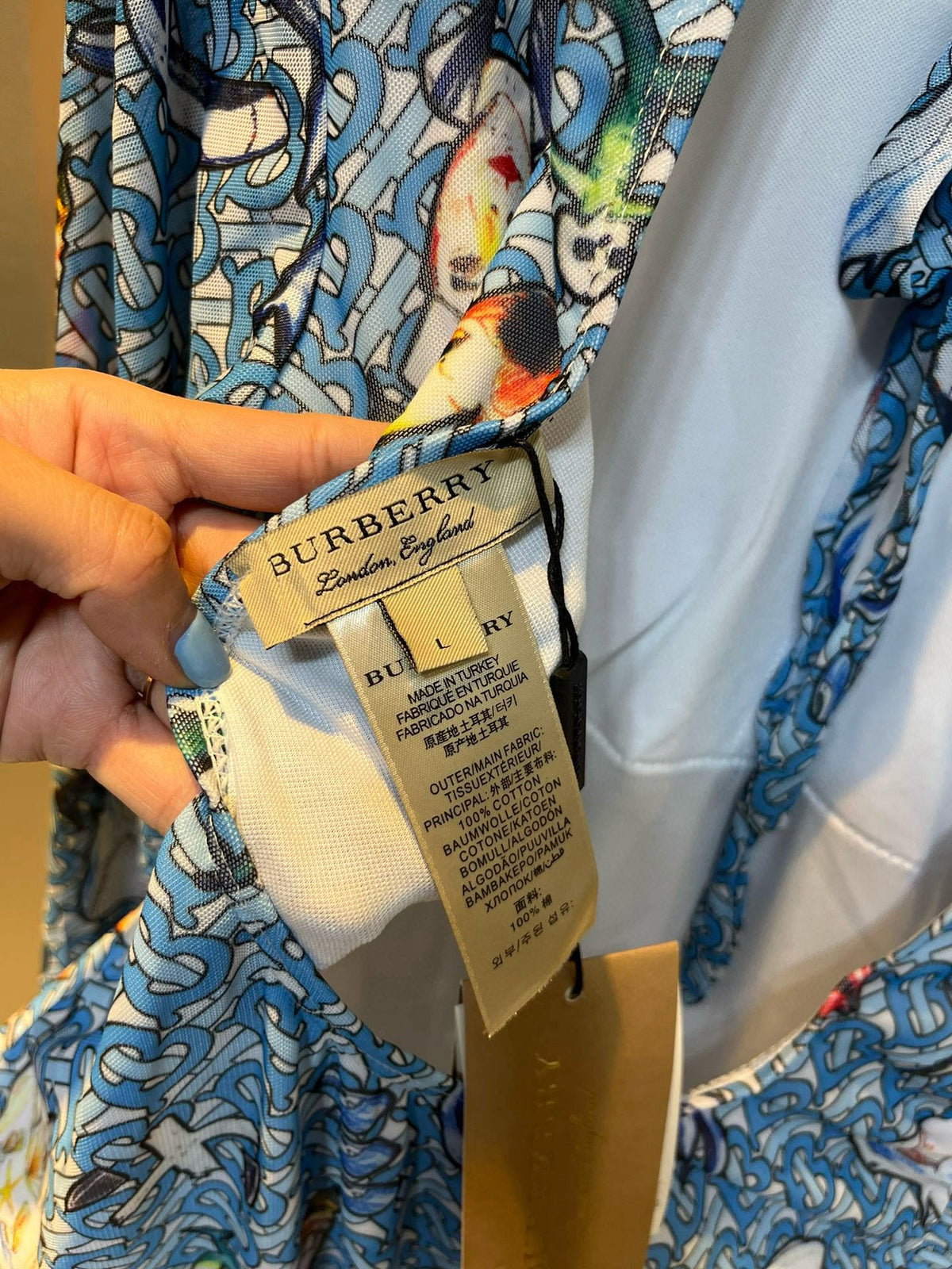 BURBERRY BIKINI 25S BODYSUIT IN 742619