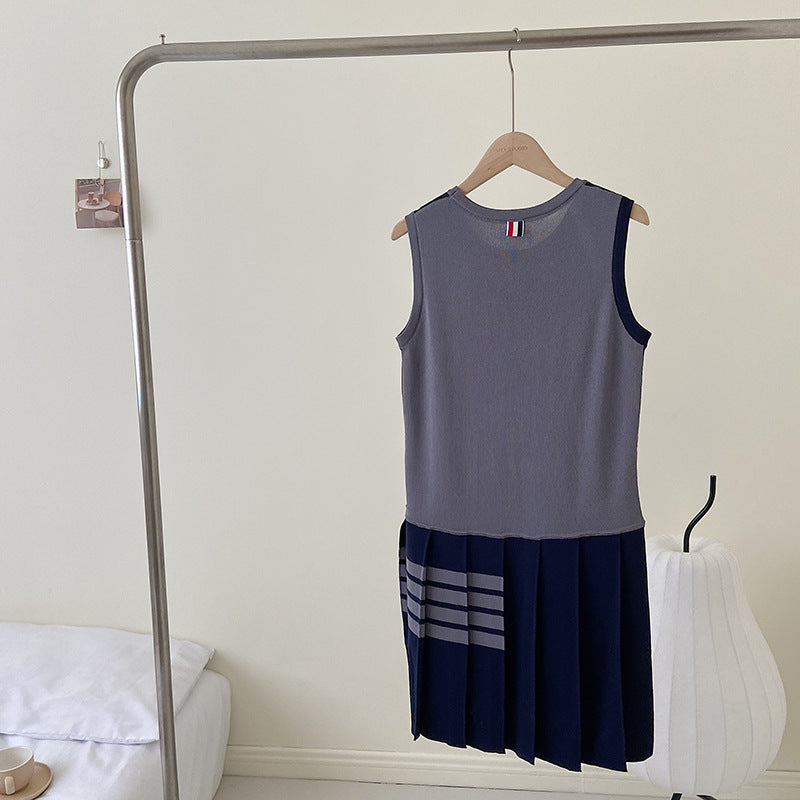 Ice silk dress