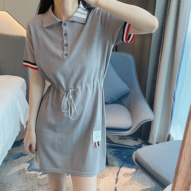 Ice silk dress