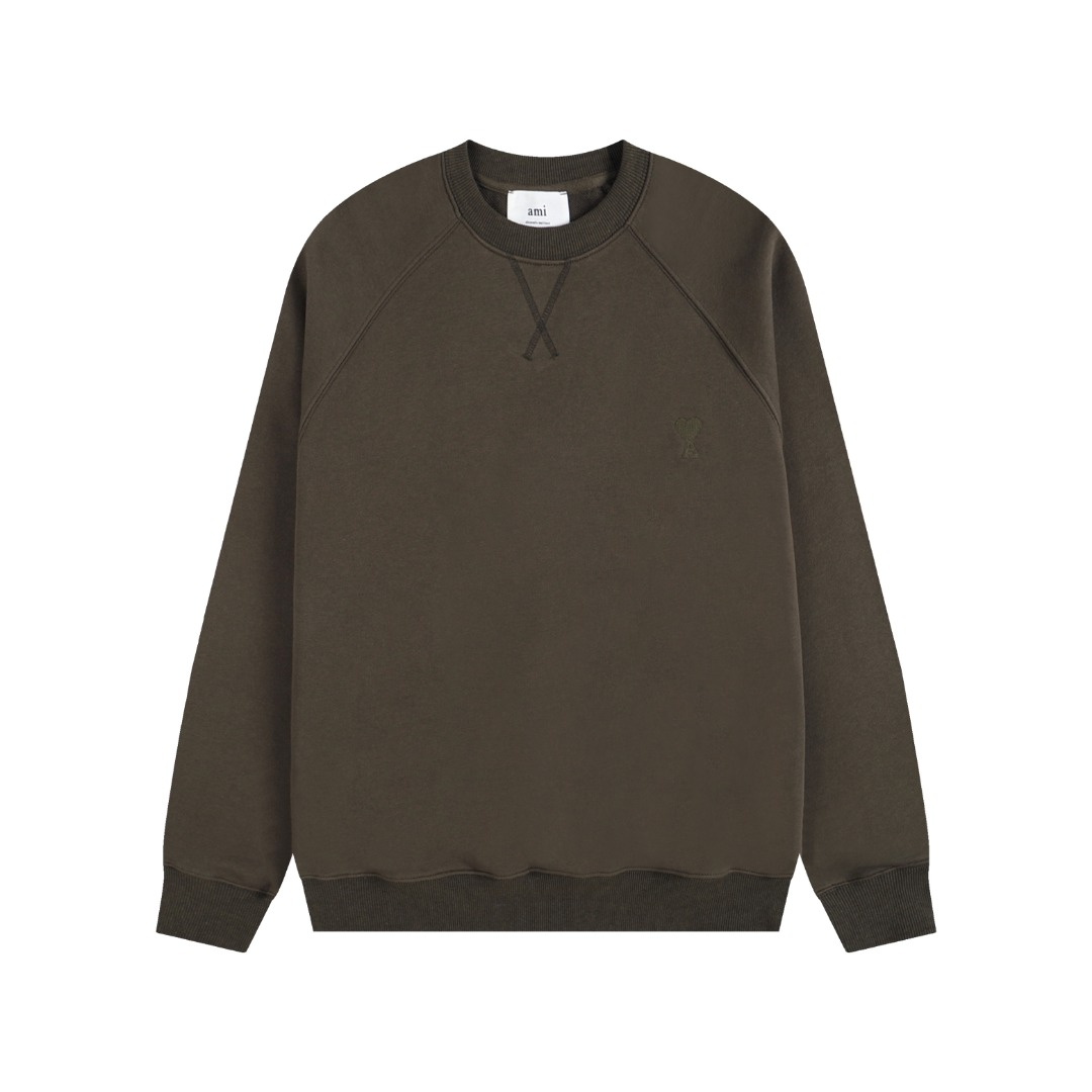 AMI PARIS cotton hoodie