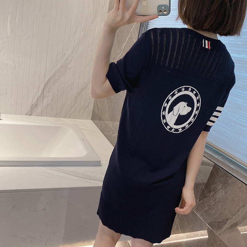 Four-bar dress