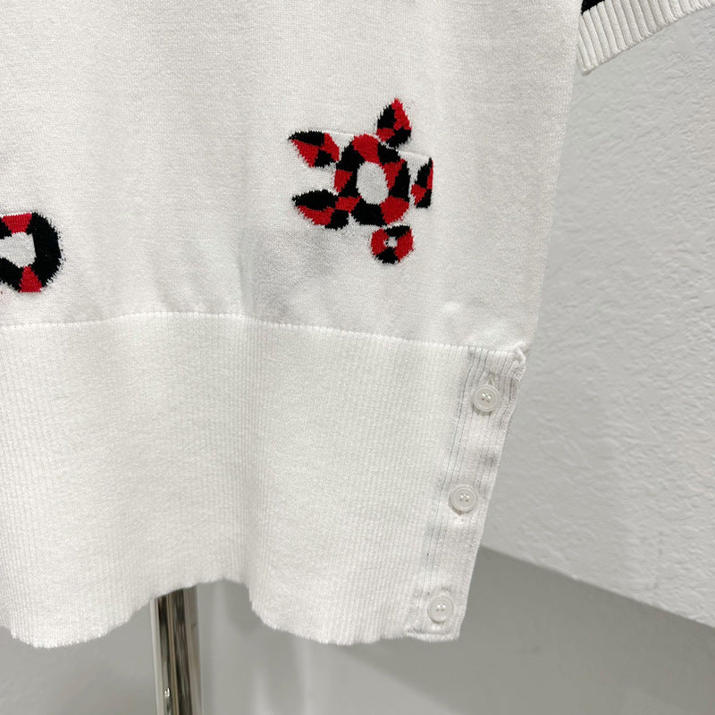 Jacquard sweater