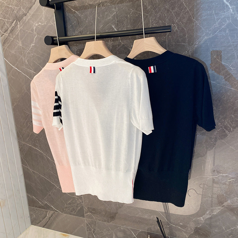 Knitted T-shirt
