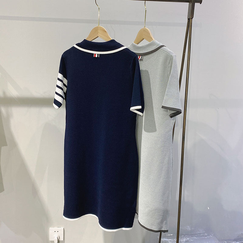 Lce silk dress