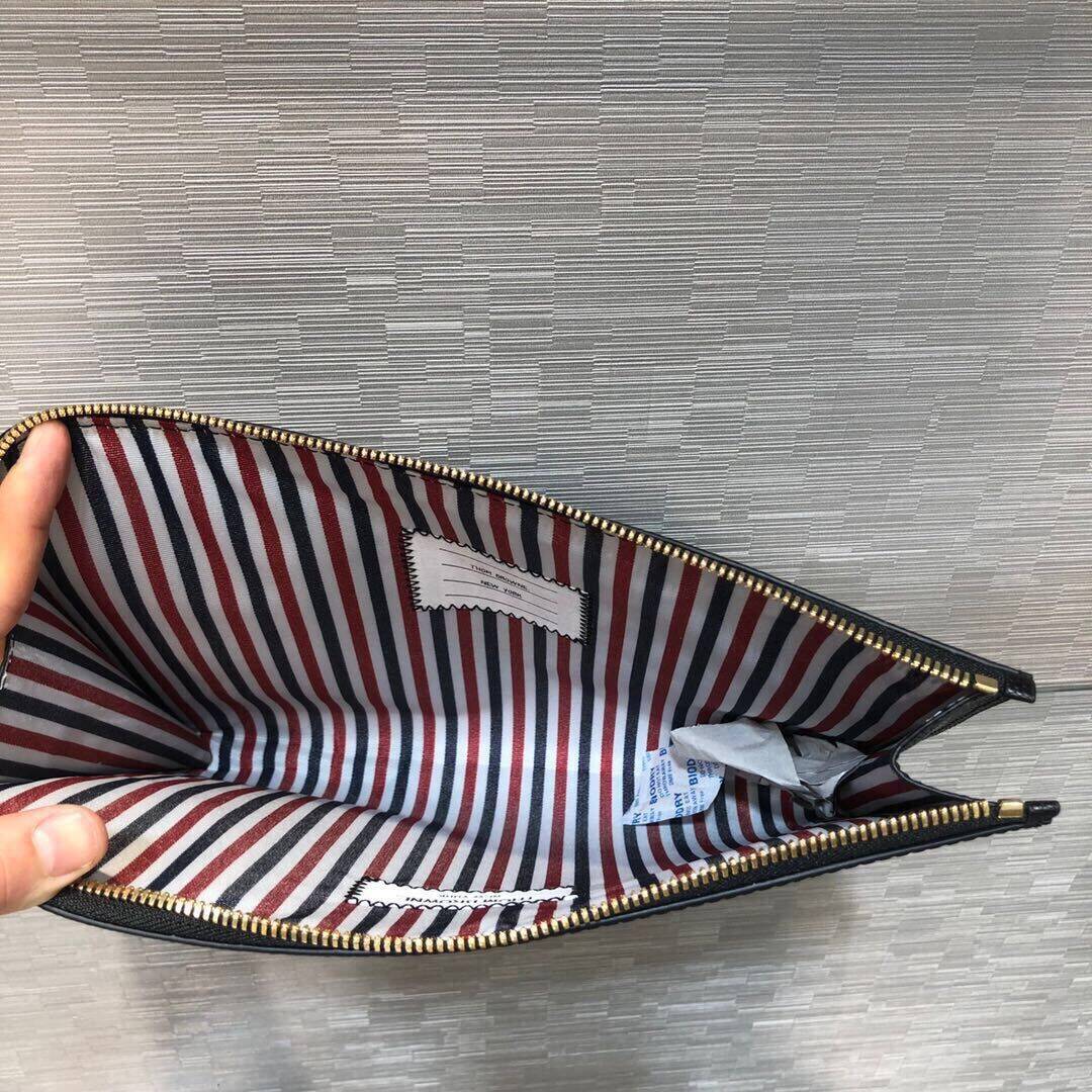 Premium leather clutch