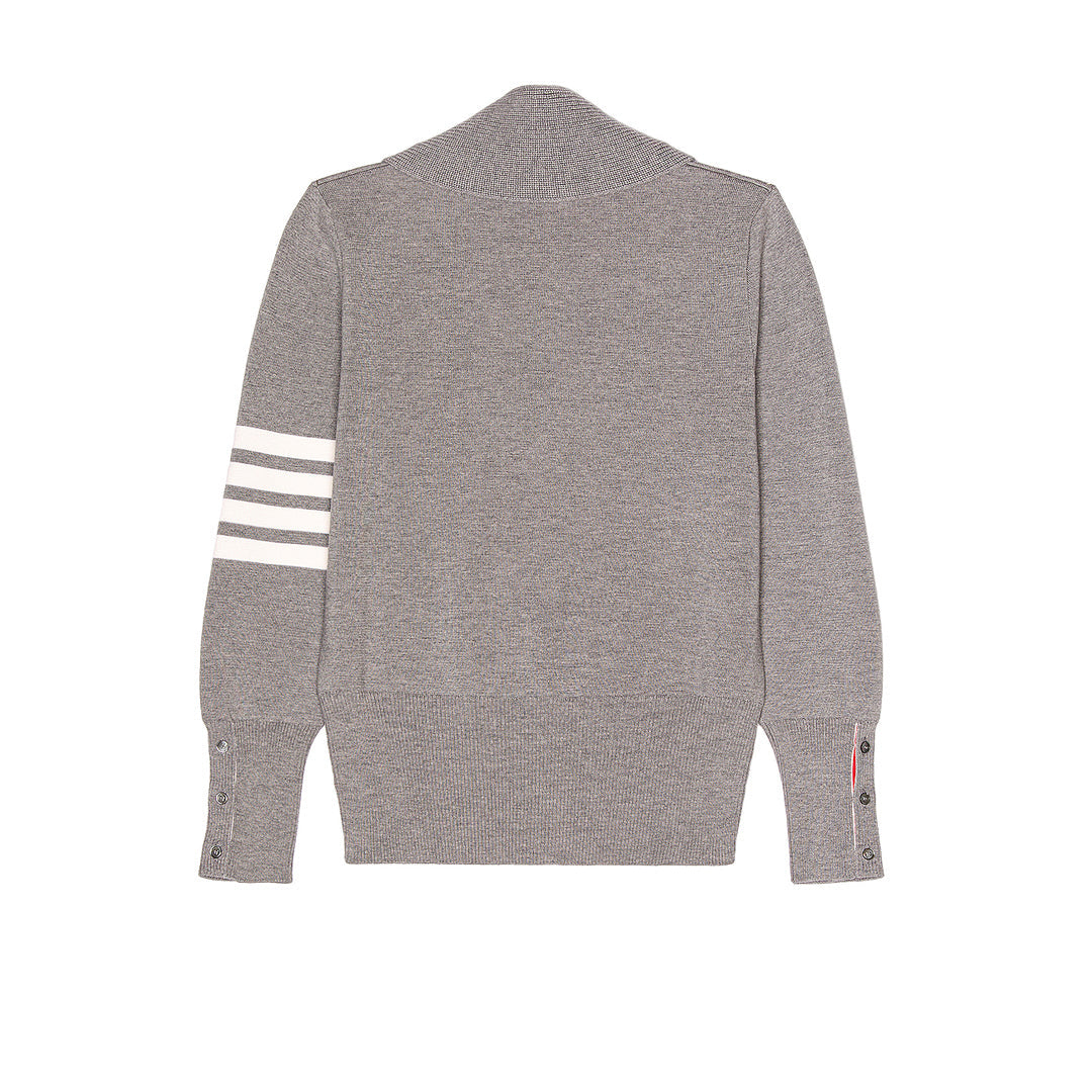 Thick knitted jacket