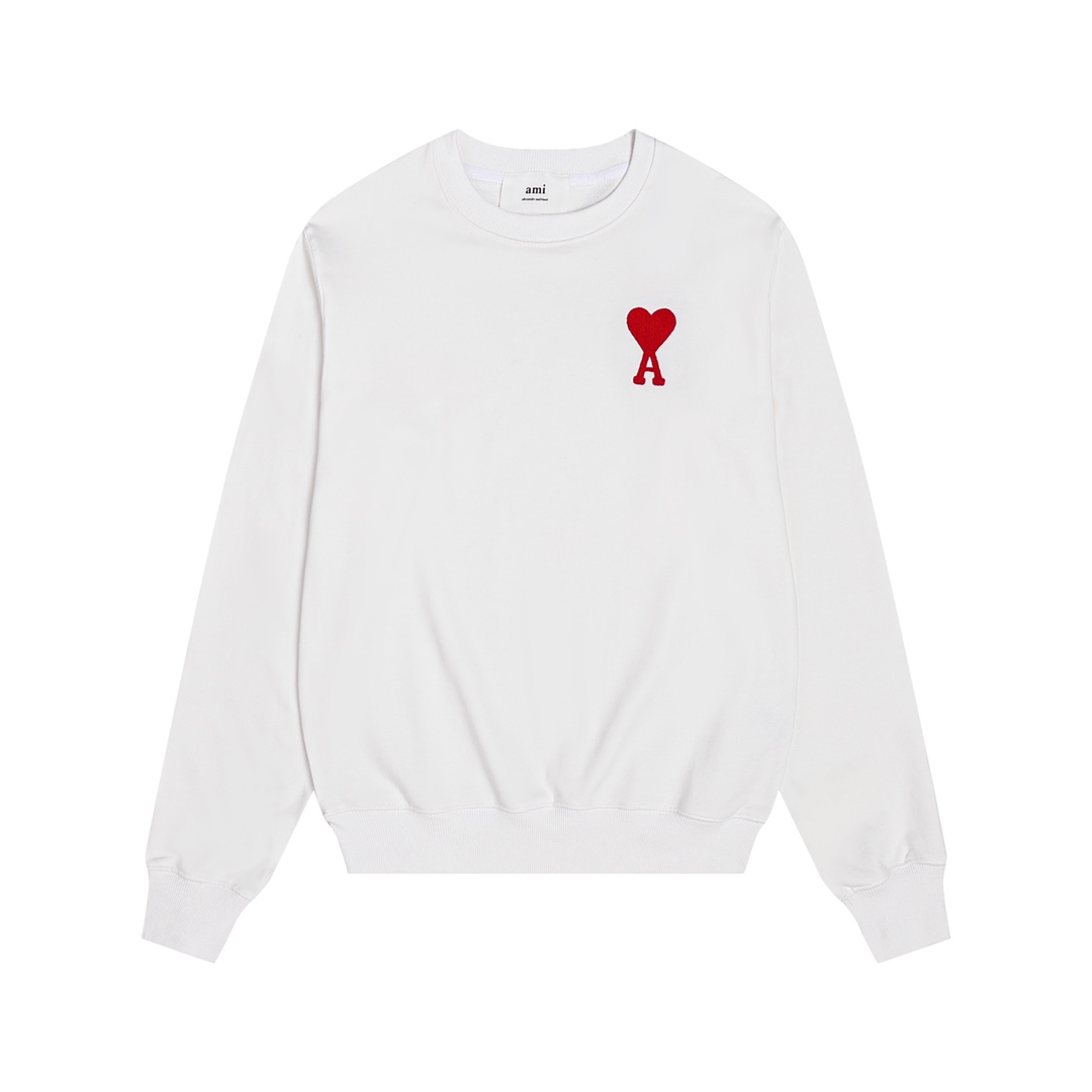 AMI PARIS cotton hoodie