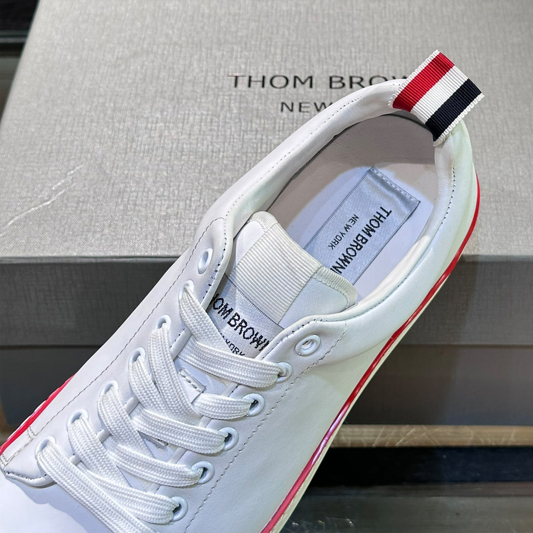 Top Leather Sneakers