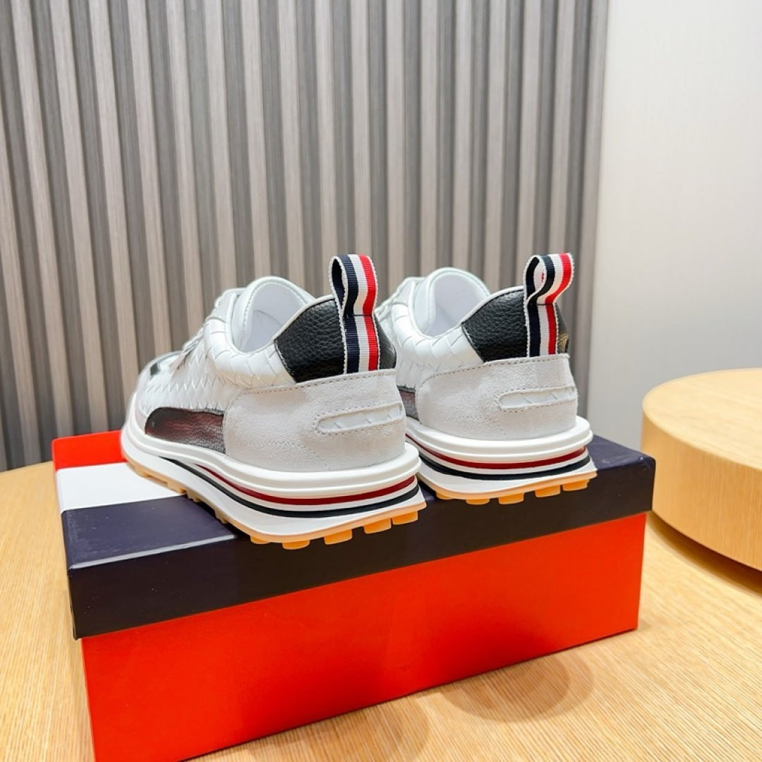 Top Leather Sneakers
