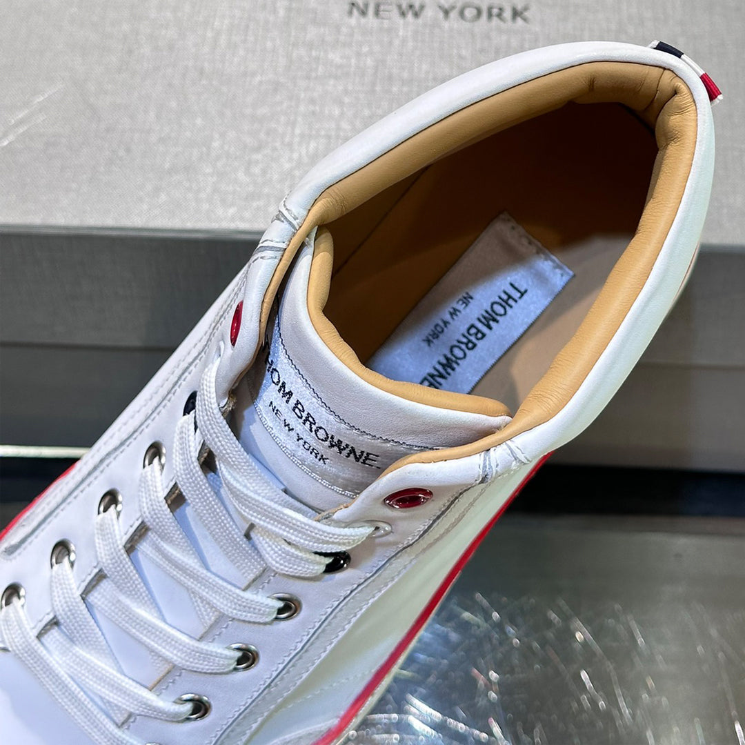 Top Leather Sneakers