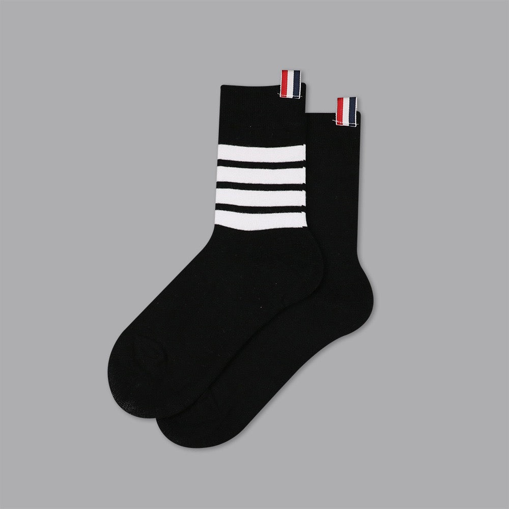 Four stripe socks