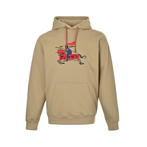 Burberry Embroidered Hooded Sweatshirt