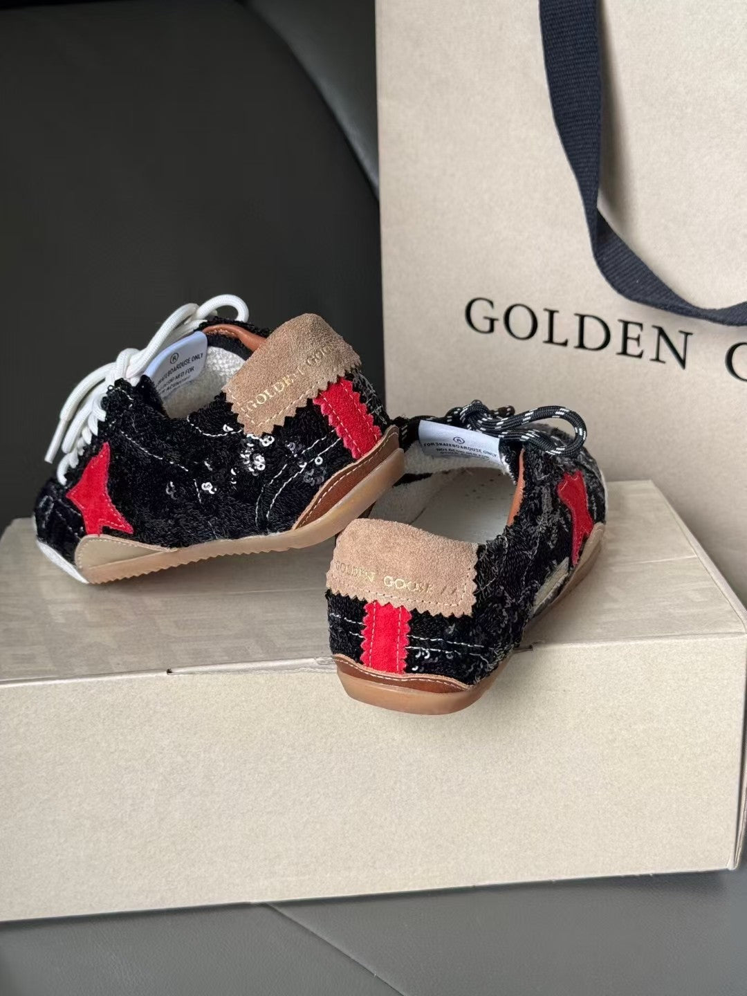 Golden Goose Vintage Distressed Sneakers #064