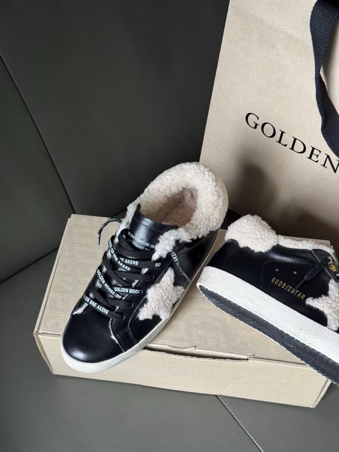 Golden Goose Vintage Distressed Sneakers #012