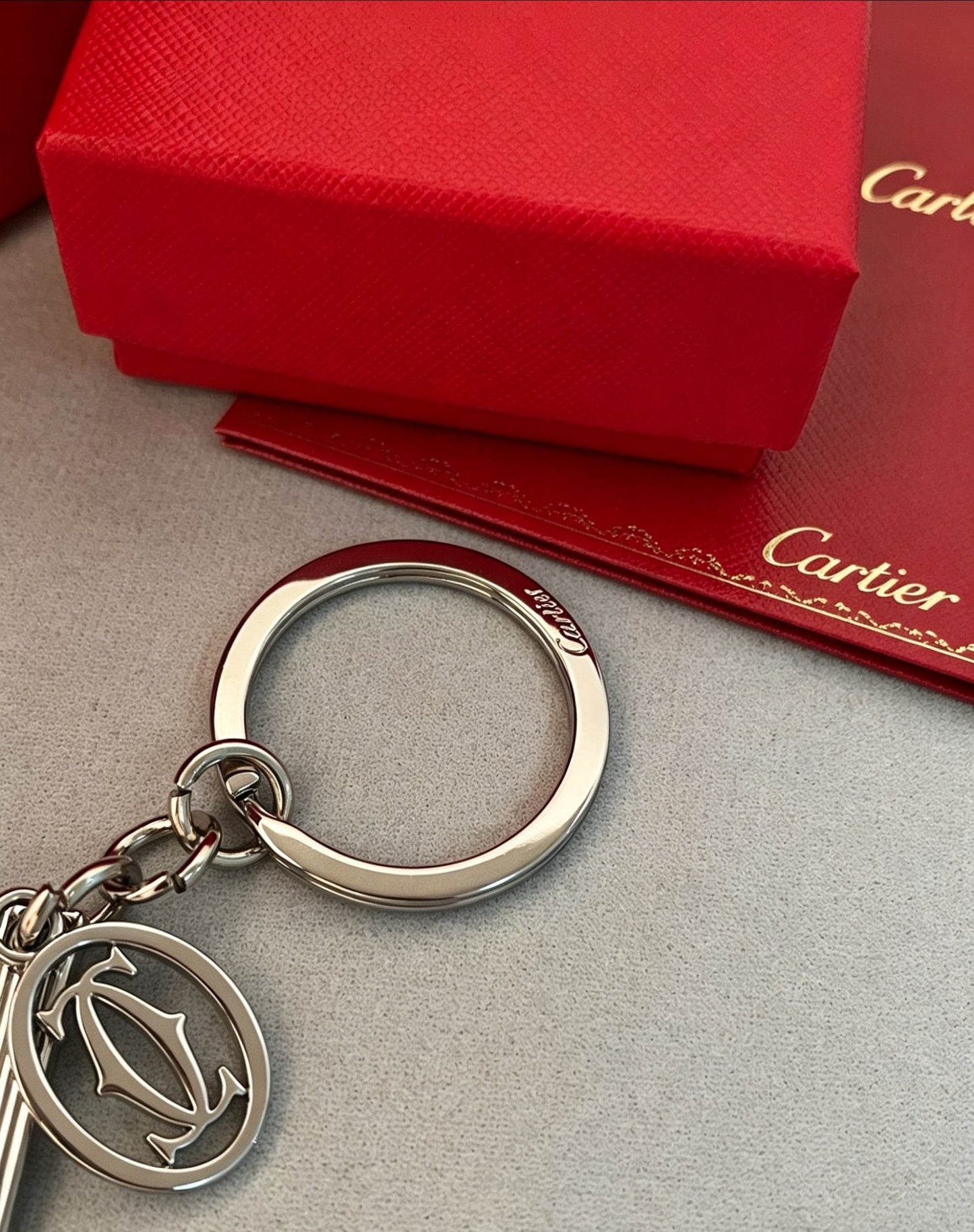 Cartier Classic Double-C Keychain