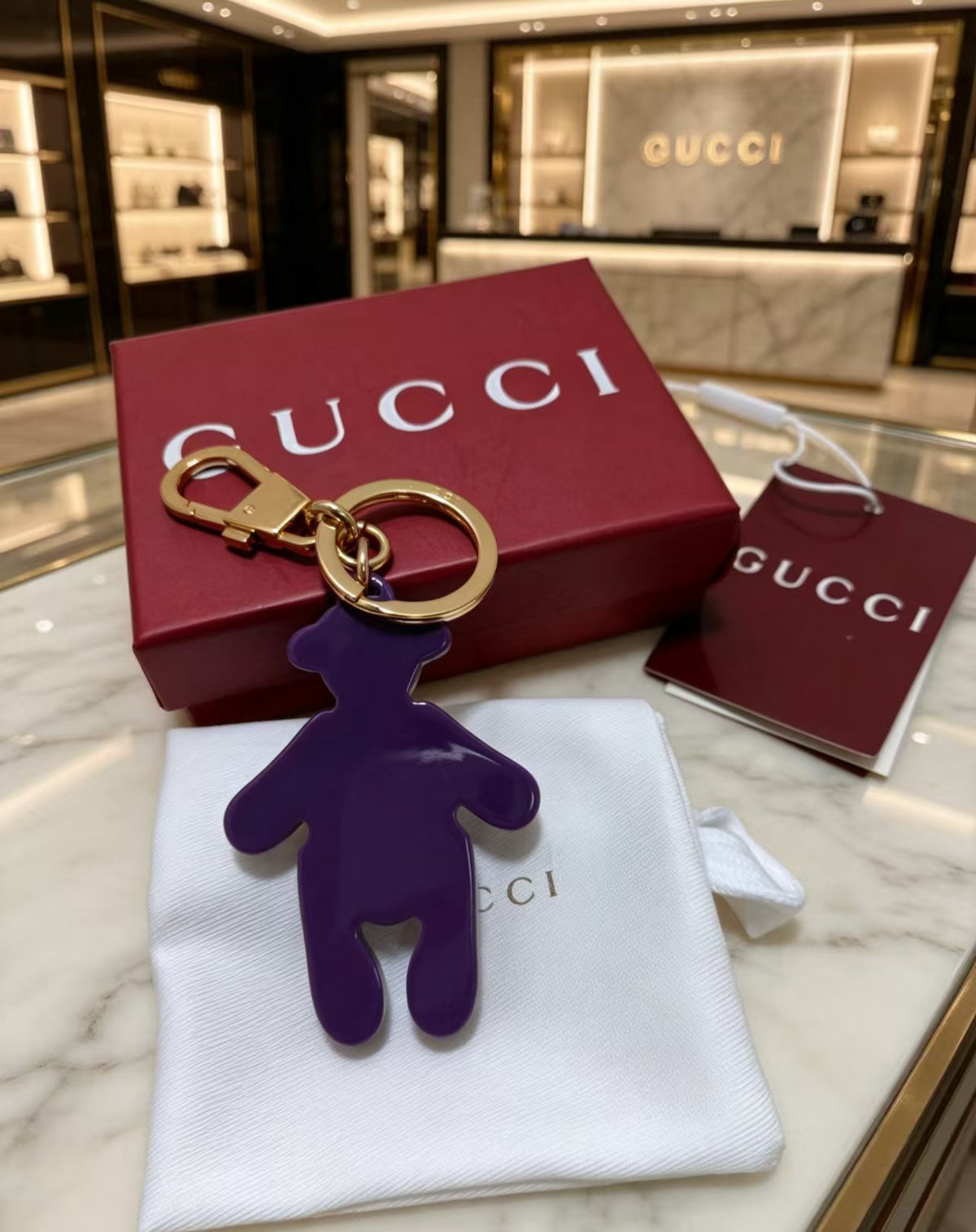 Gucci Vintage Keychain