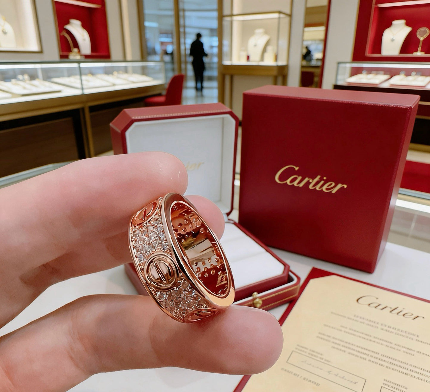 Cartier Diamond Ring