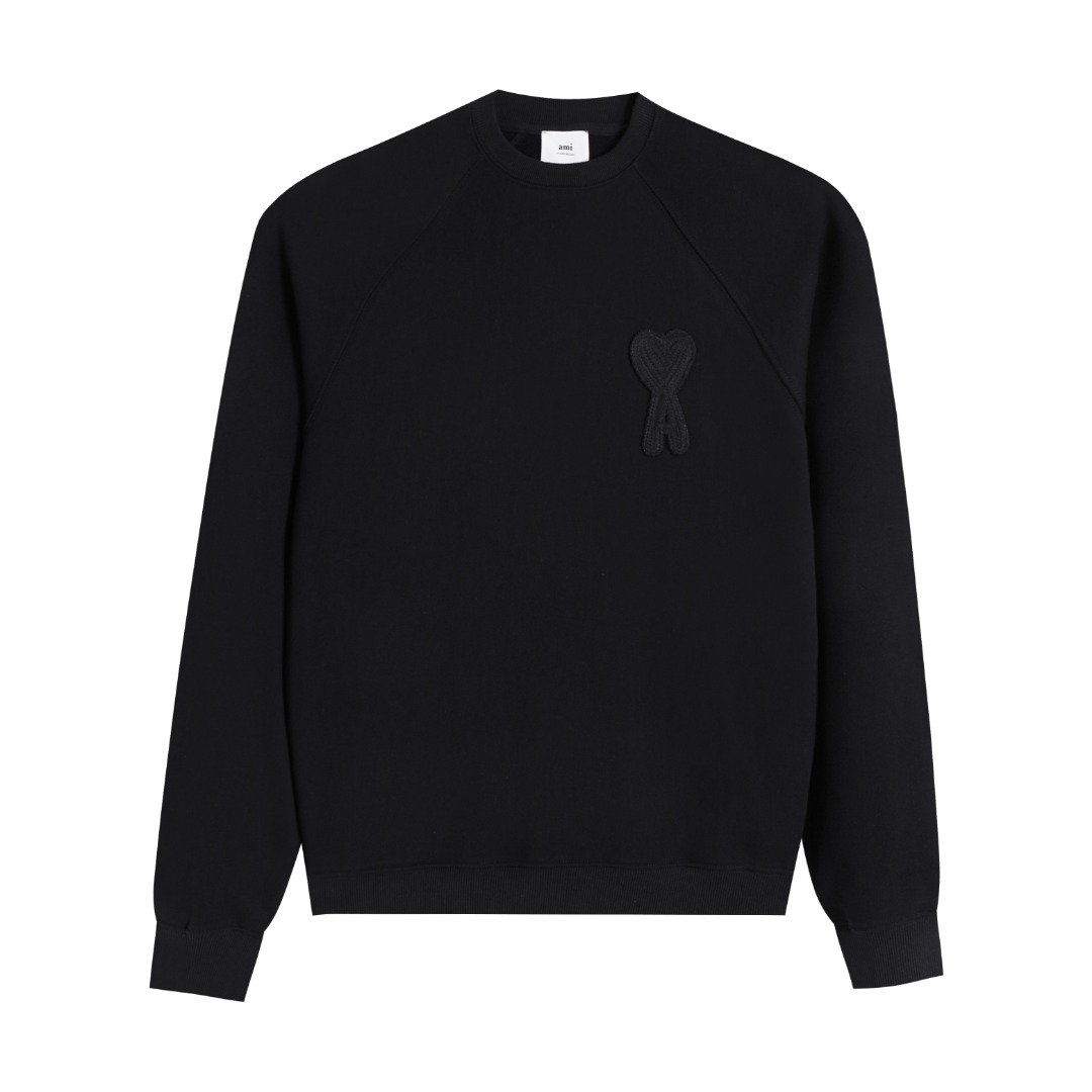 AMI PARIS cotton hoodie