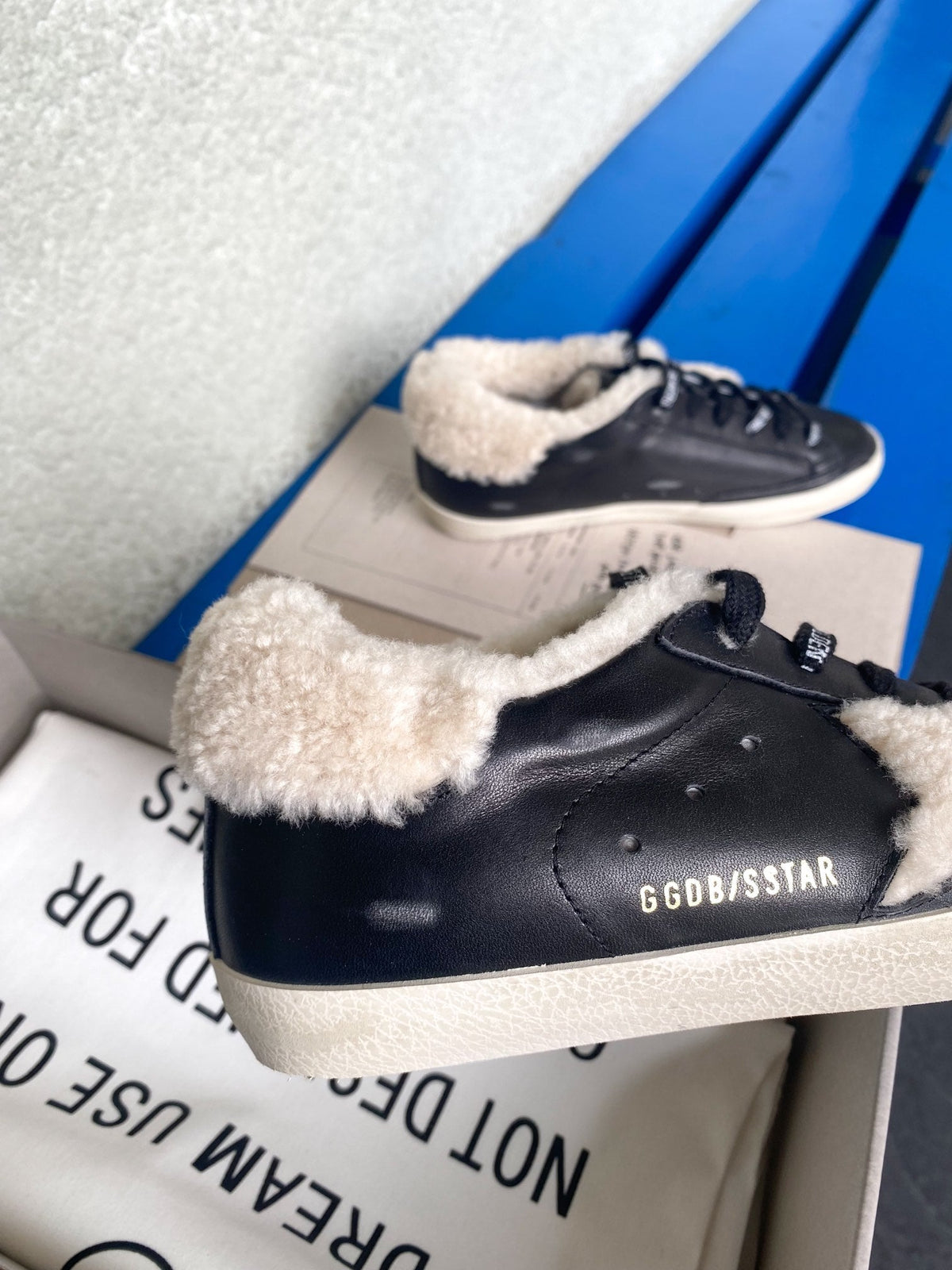 Golden Goose Vintage Distressed Sneakers #016