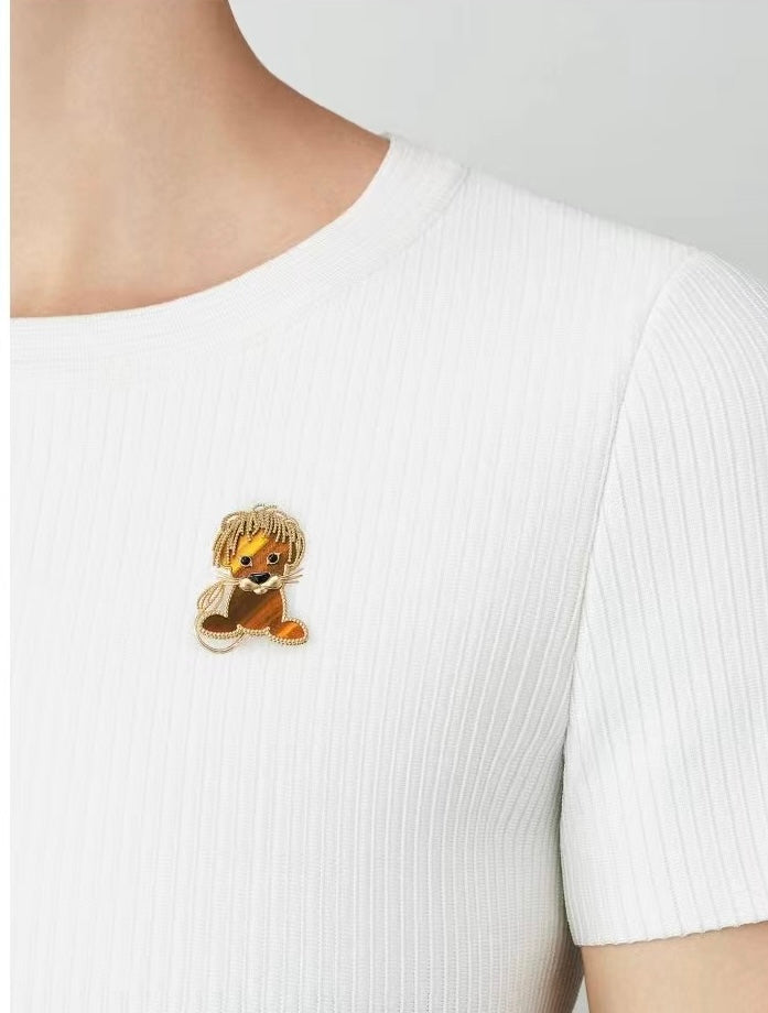 Van Cleef & Arpels Lion Brooch