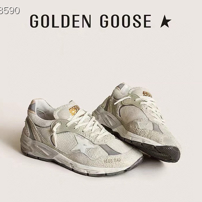 Golden Goose Vintage Distressed Sneakers #266