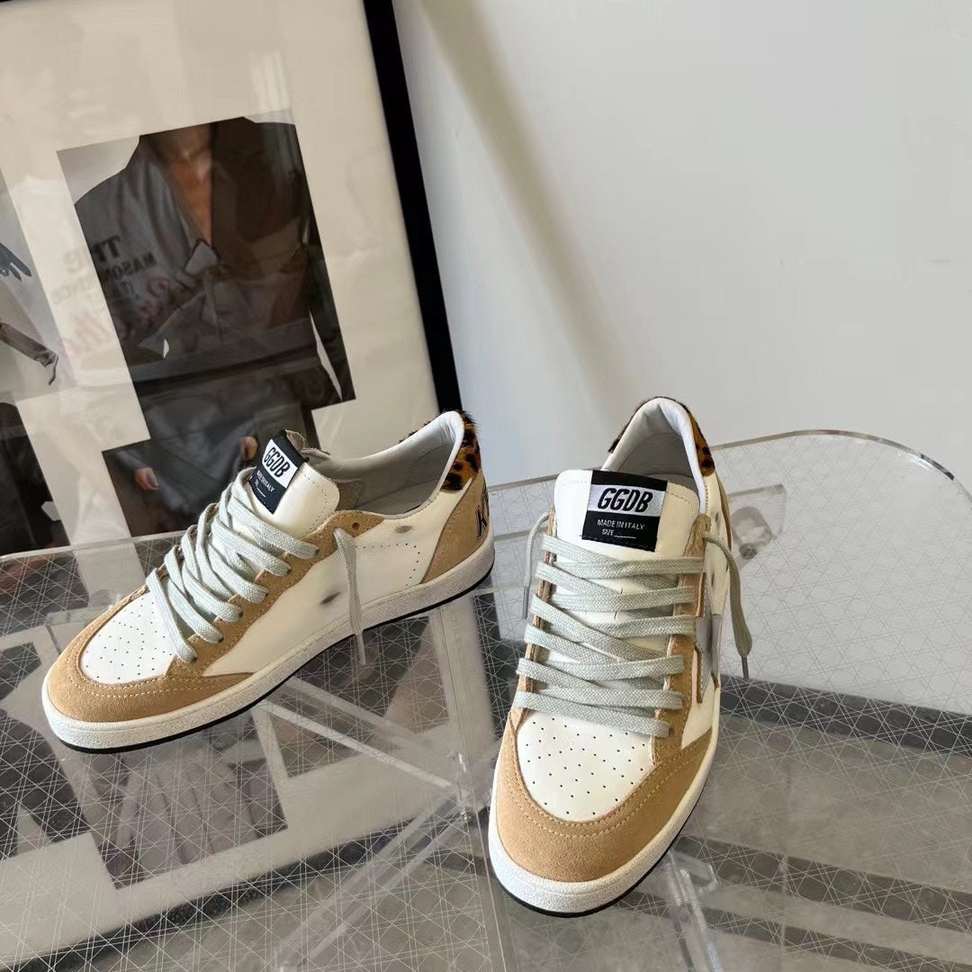 Golden Goose Vintage Distressed Sneakers #039