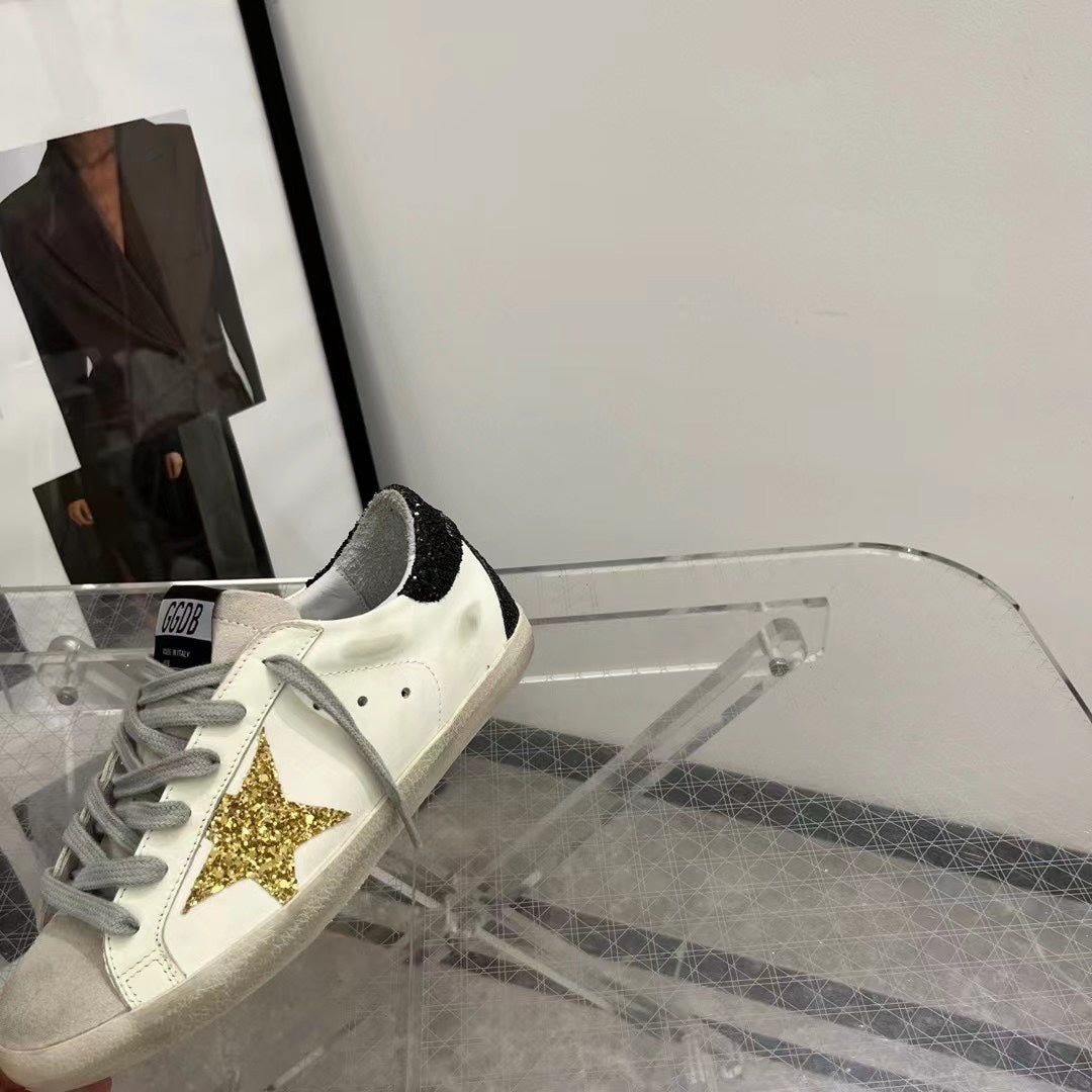 Golden Goose Vintage Distressed Sneakers #261