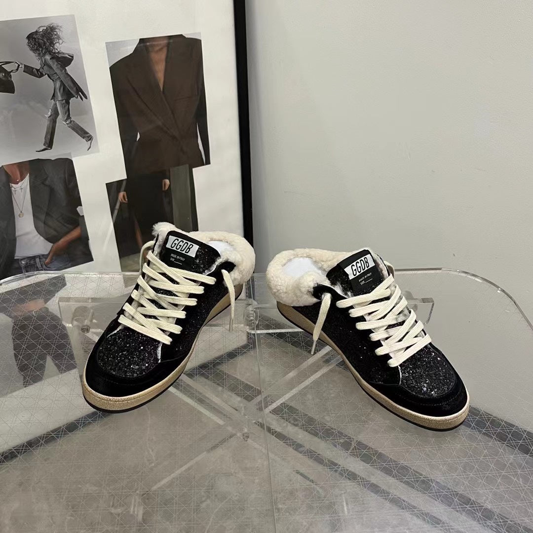 Golden Goose Vintage Distressed Sneakers #094