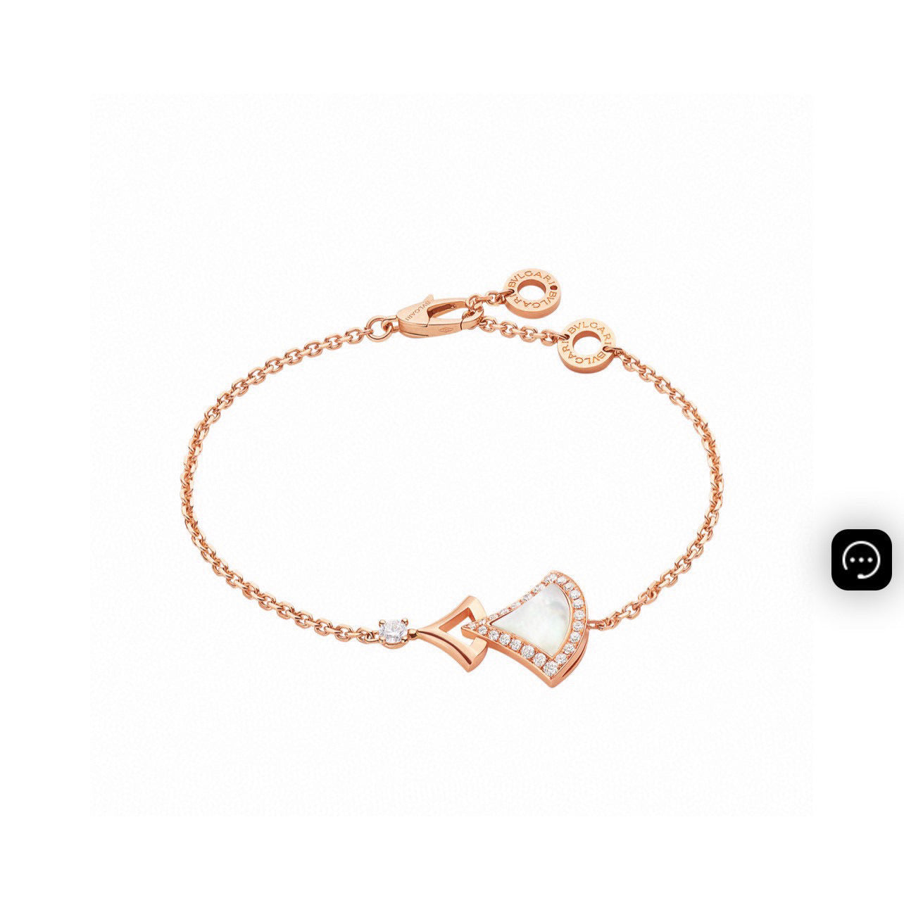 BVLGARI Gold-Plated Divas' Dream Bracelet