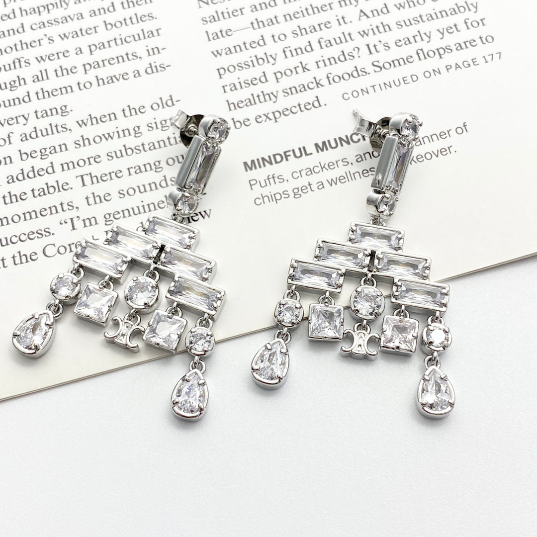CELINE Crystal Earrings