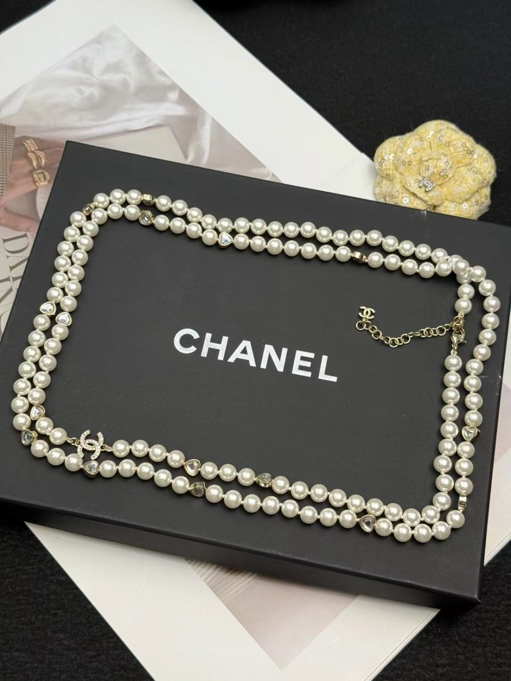 Chanel Natural Pearl Pearl Necklace