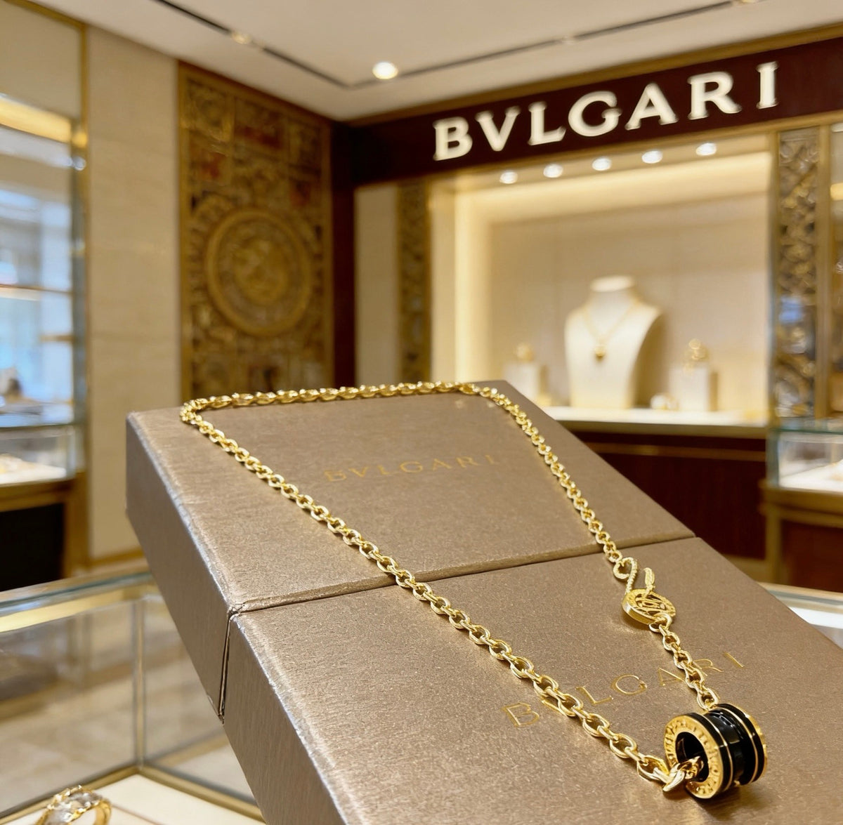 BVLGARI Gold-Plated Necklace