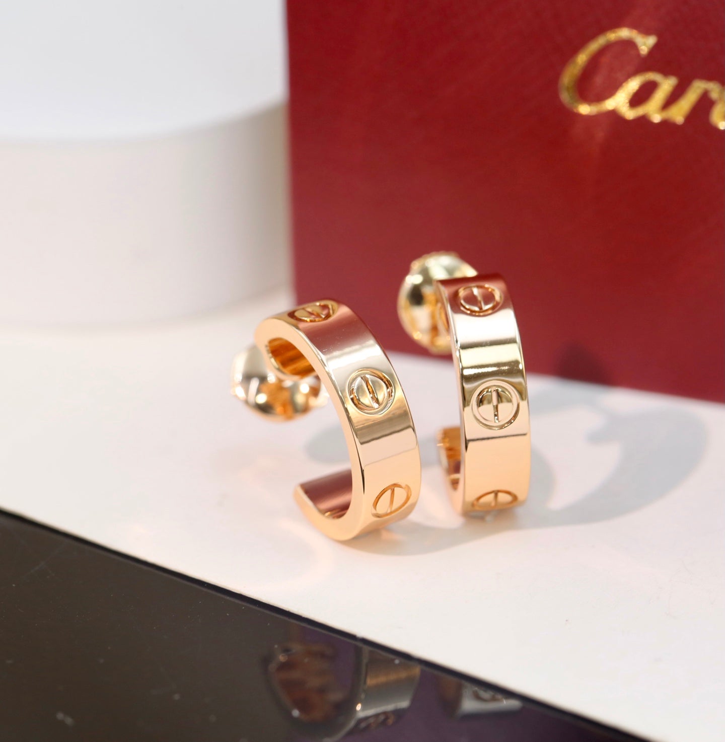 Cartier-style Clip-on Earrings