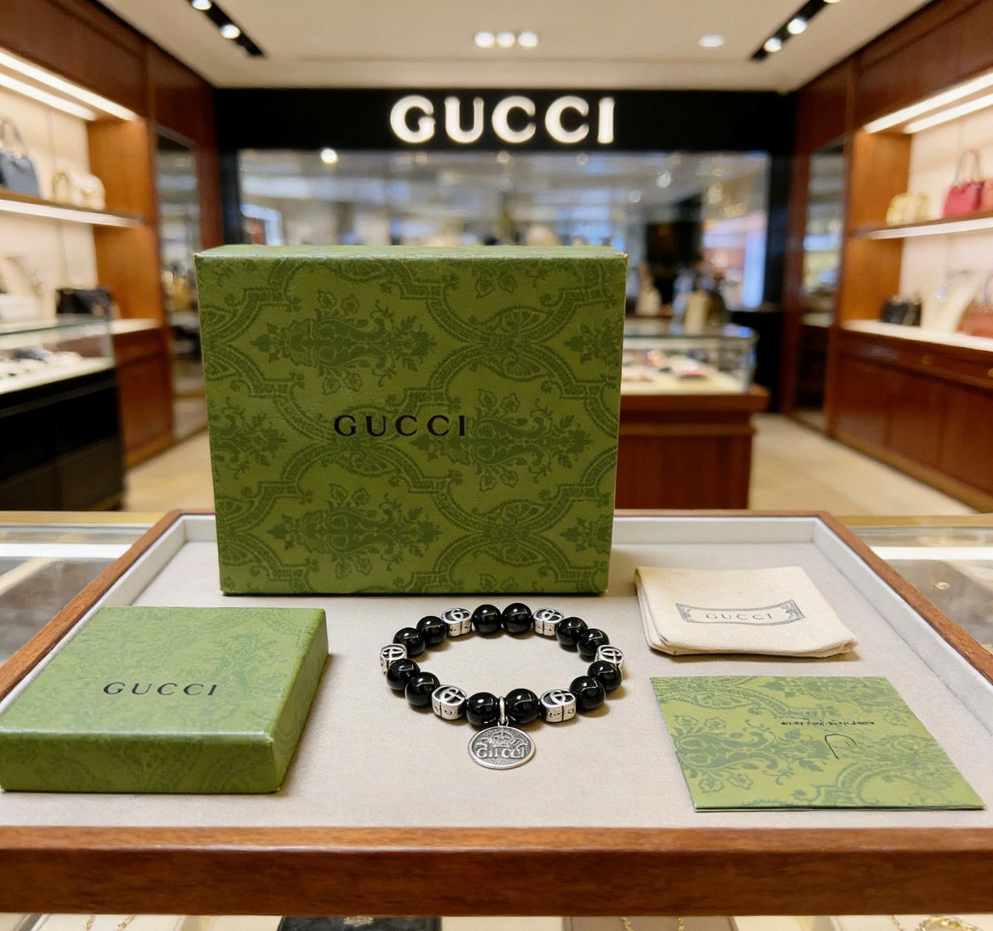 Gucci Crystal Vintage Bracelet