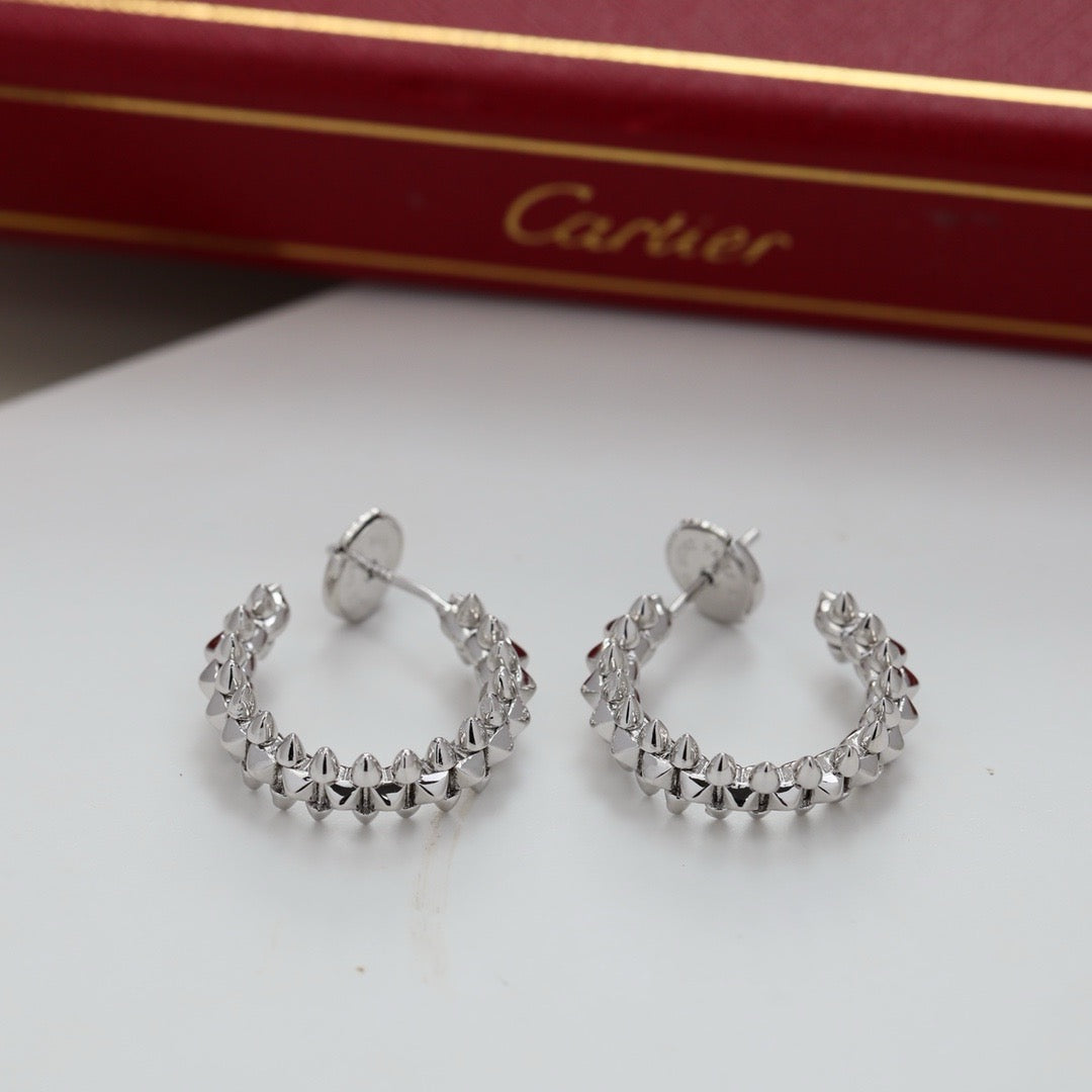 Cartier-style Stud Earrings