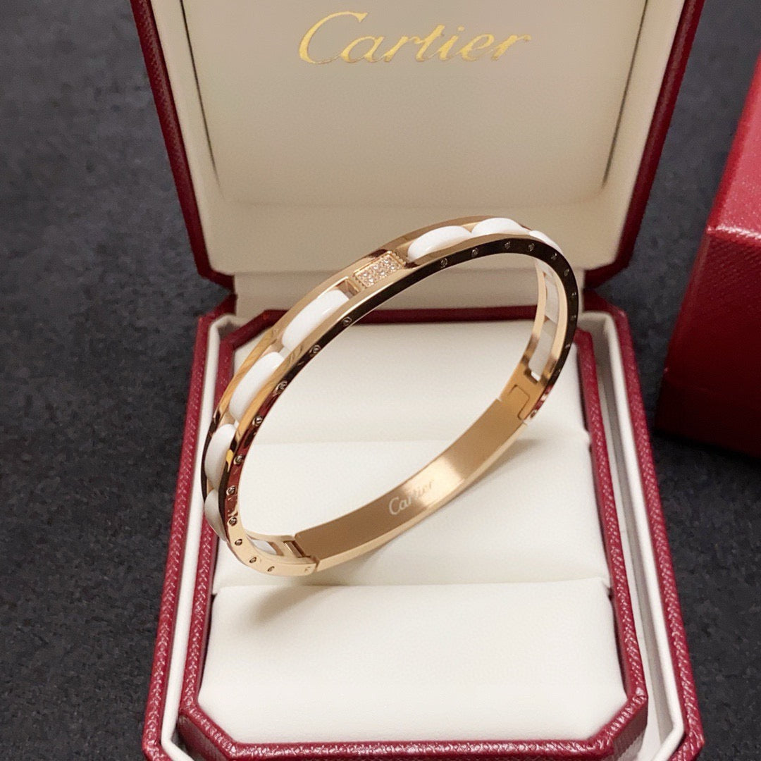 18K Gold-Plated Cartier Bracelet