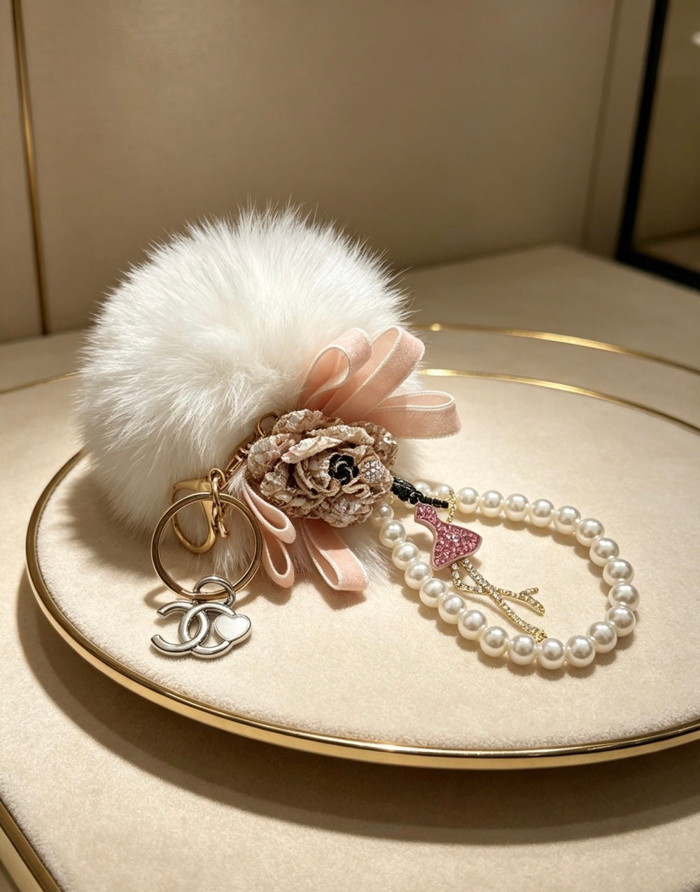 Chanel Vintage Keychain