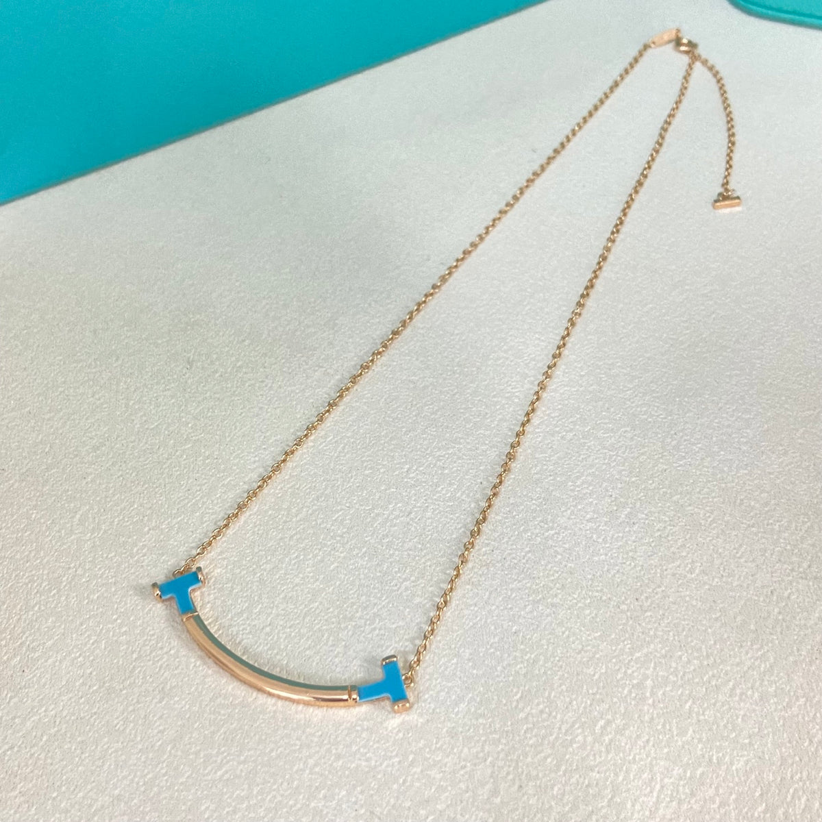Tiffany Turquoise Smile Necklace