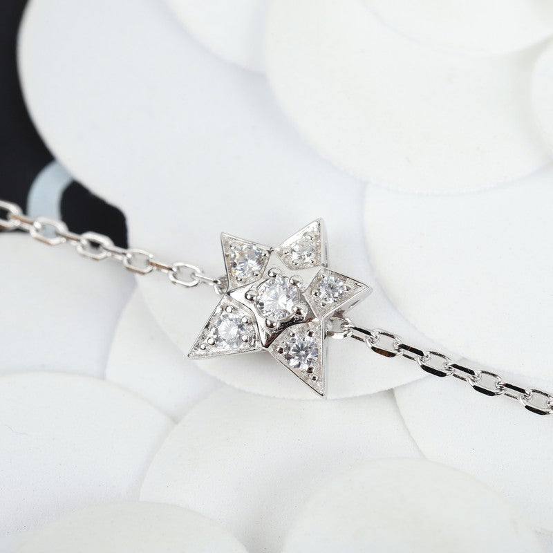 18K Chanel Star Diamond Bracelet
